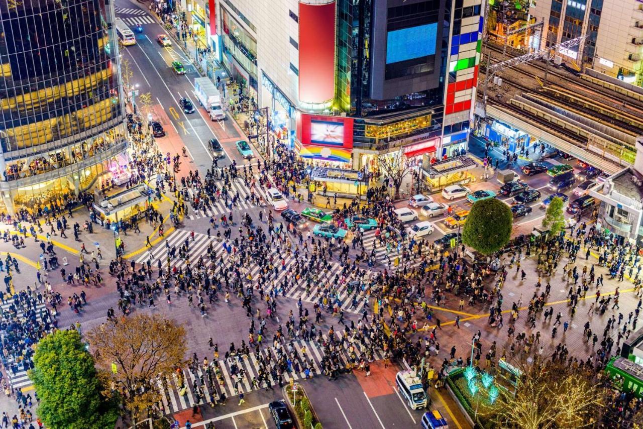 Апартаменты 涩谷中心 ! 涩谷十字路口 109 Shibuya Scramble Crossing 高速无限制网络#703 Токио Экстерьер фото